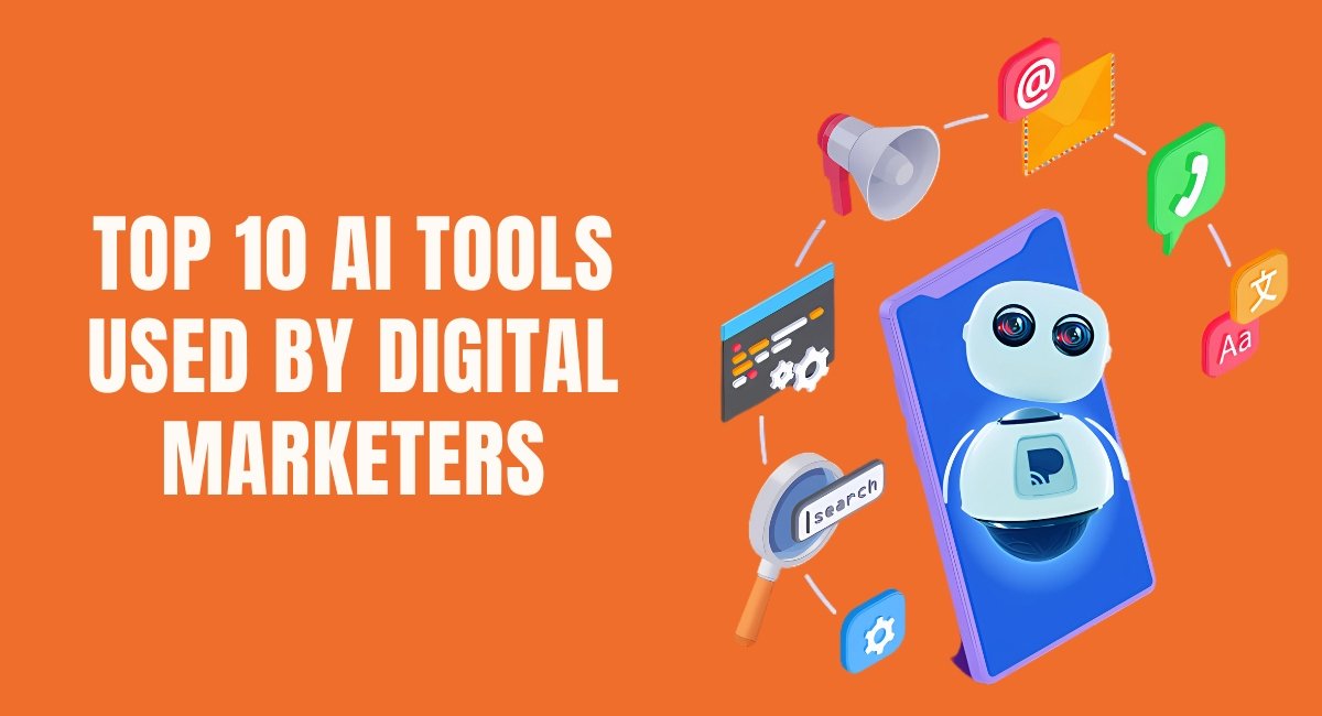 top 10 AI tools for digital marketers